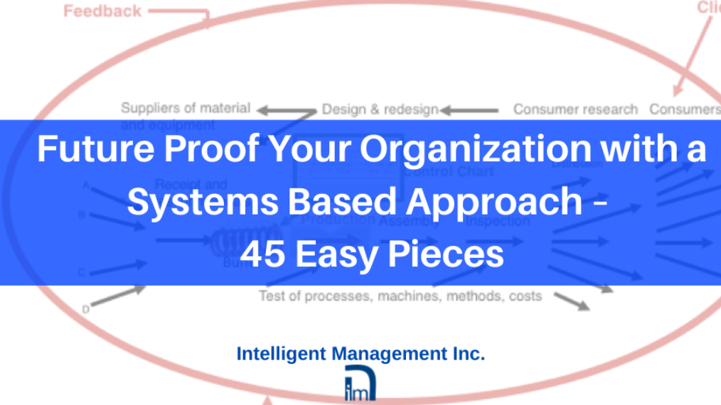 Future Proof Your Organization with a Systems Based Approach – 45 Easy Pieces – Ess3ntial – WebSite